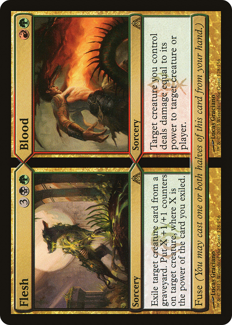 Flesh // Blood (DGM-128) (Foil)