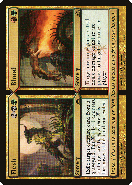 Flesh // Blood (DGM-128) (Foil)