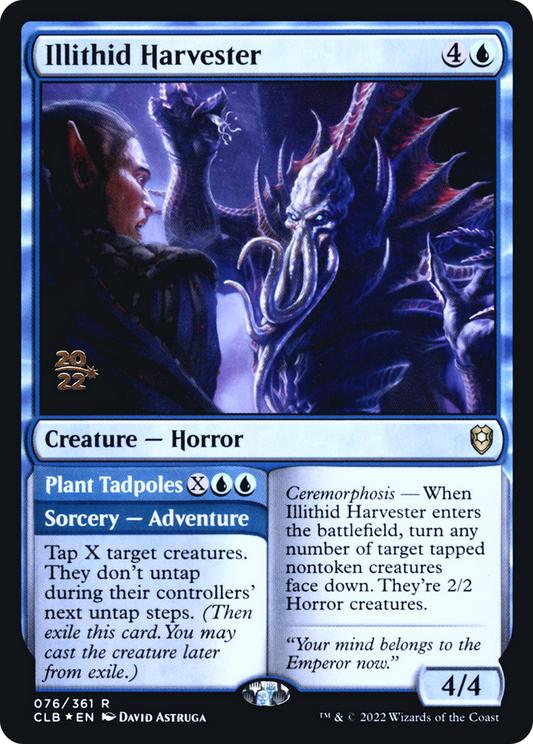 Illithid Harvester // Plant Tadpoles (PRE-76S) (Foil)