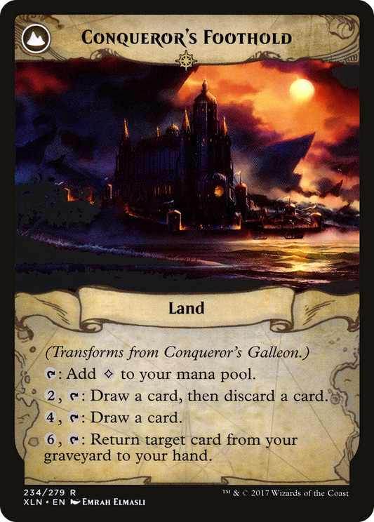 Conqueror's Galleon // Conqueror's Foothold (XLN-234)