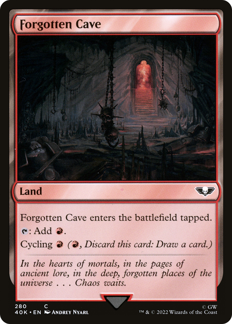 Forgotten Cave (40K-280)