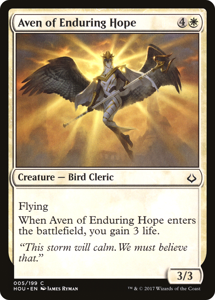 Aven of Enduring Hope (HOU-005)