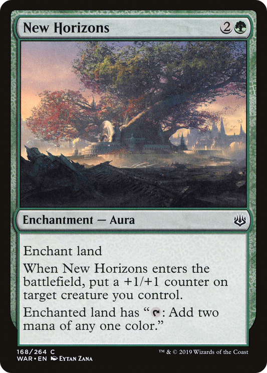 New Horizons (WAR-168) (Foil)