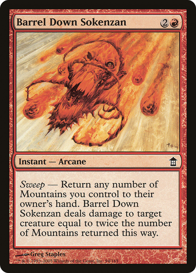 Barrel Down Sokenzan (SOK-094) (Foil)