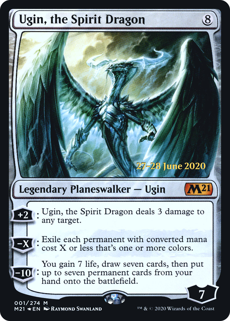 Ugin, the Spirit Dragon (PRE-01S) (Foil)