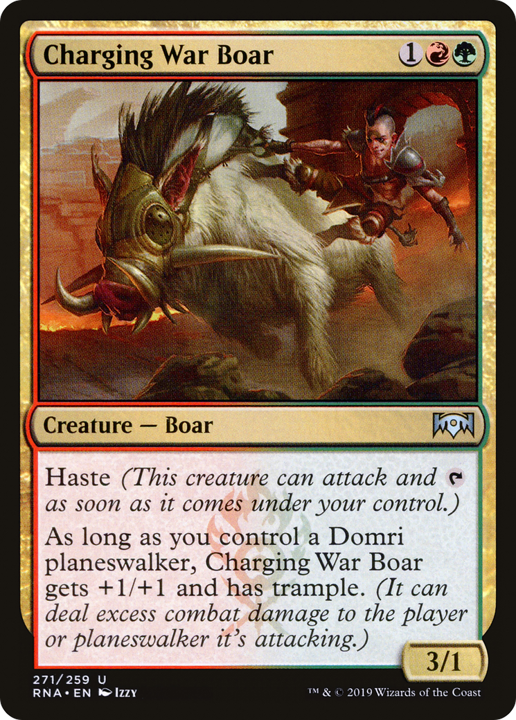 Charging War Boar (RNA-271)