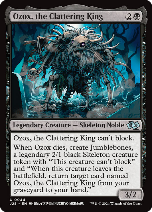 Ozox, the Clattering King (J25-044)