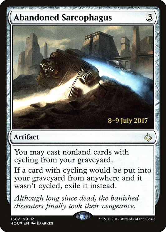 Abandoned Sarcophagus (PRE-158S) (Foil)
