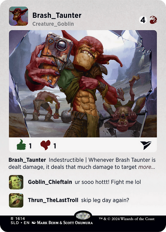 Brash Taunter (SLD-1614) (Borderless)