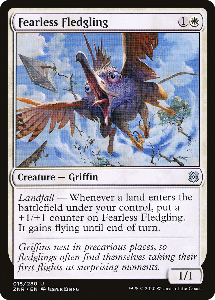 Fearless Fledgling (ZNR-015) (Foil)