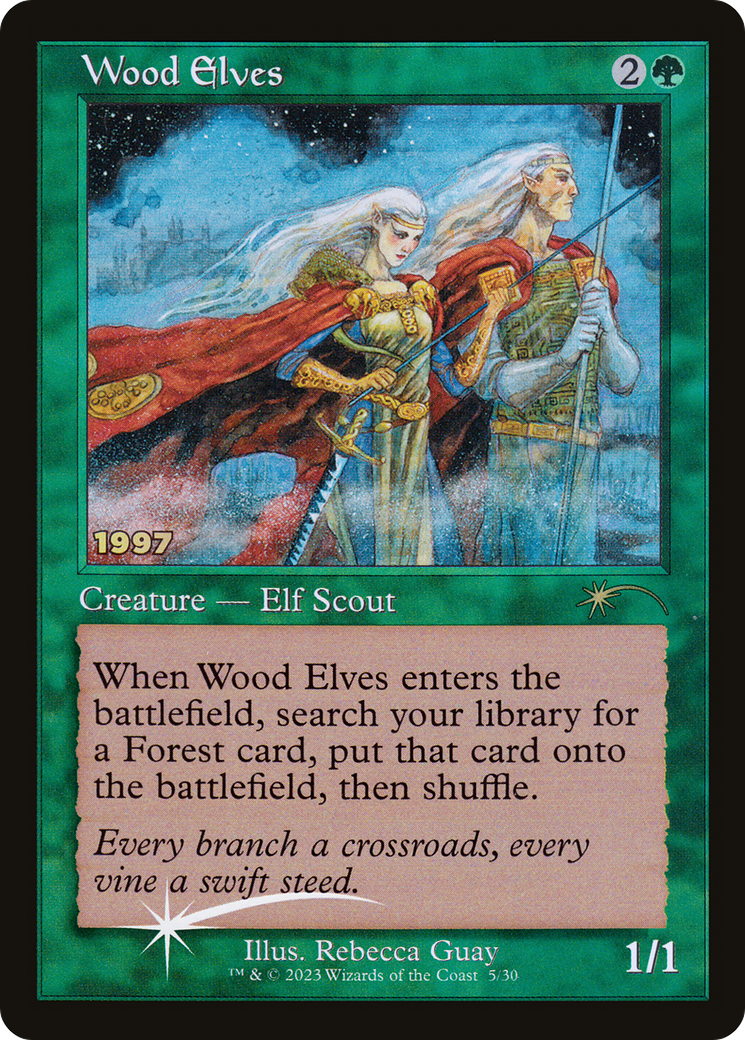 Wood Elves (30A-P-005) (Foil)