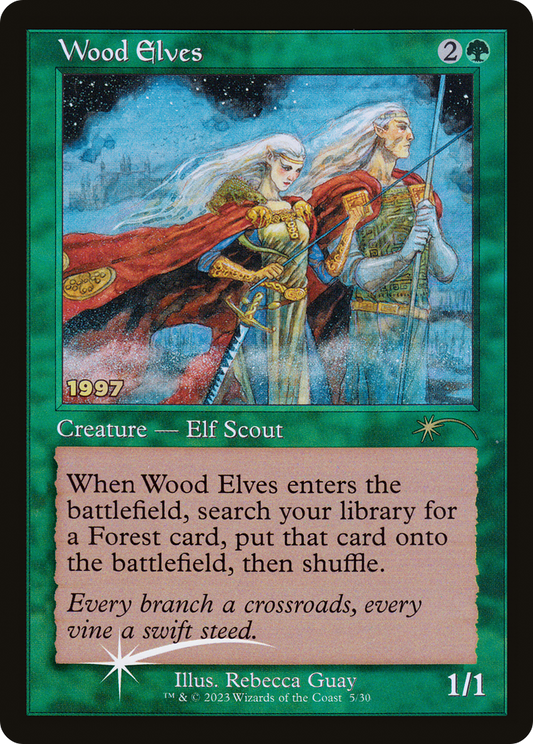 Wood Elves (30A-P-005) (Foil)