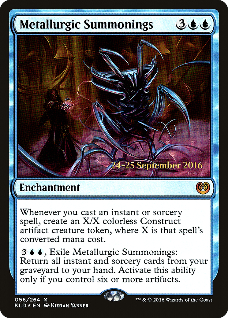 Metallurgic Summonings (PRE-56S) (Foil)