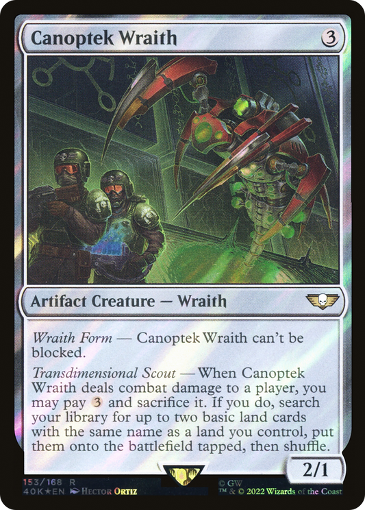 Canoptek Wraith (40K-153★) (Surge Foil)