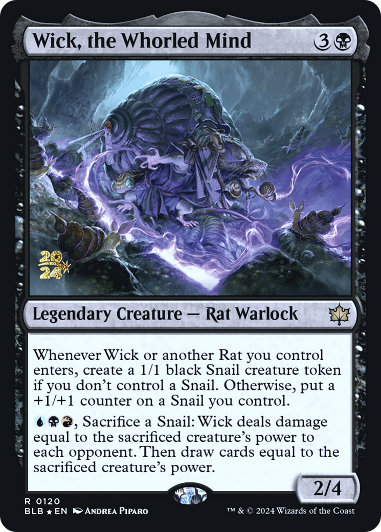 Wick, the Whorled Mind (PRE-120S) (Foil)