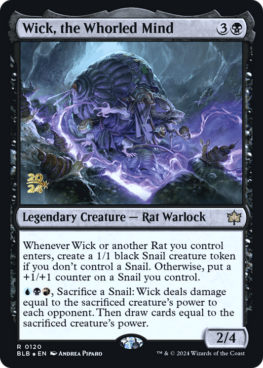 Wick, the Whorled Mind (PRE-120S) (Foil)