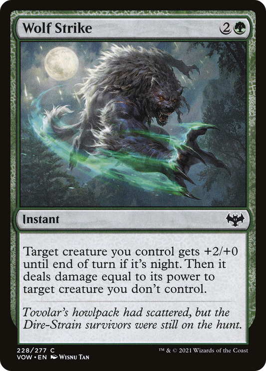 Wolf Strike (VOW-228) (Foil)
