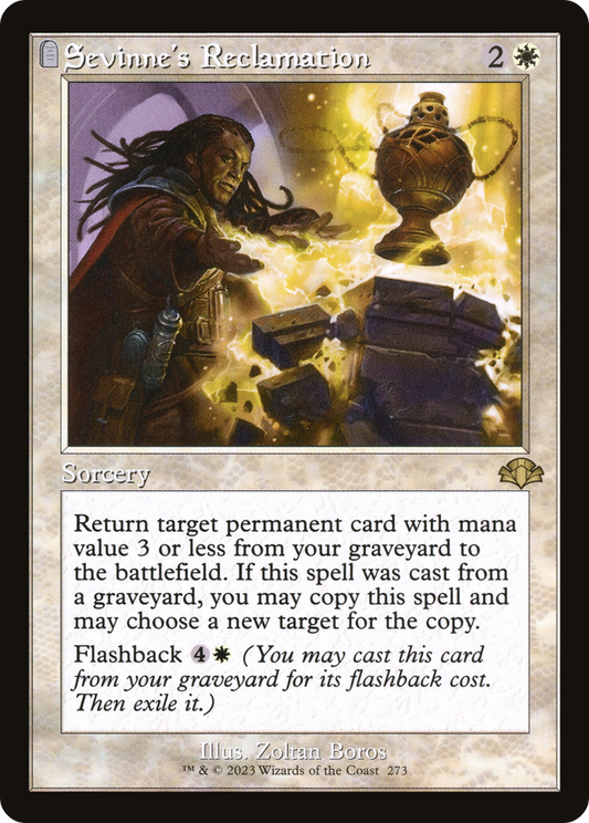 Sevinne's Reclamation (DMR-273) (Foil)