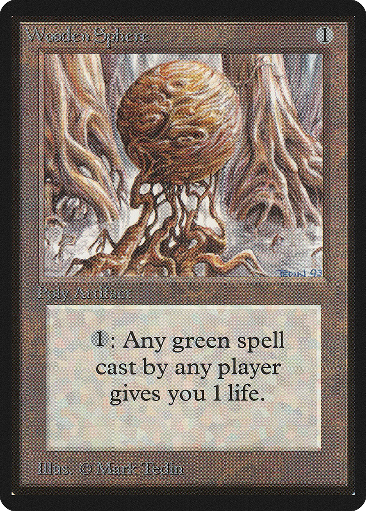 Wooden Sphere (LEB-277)