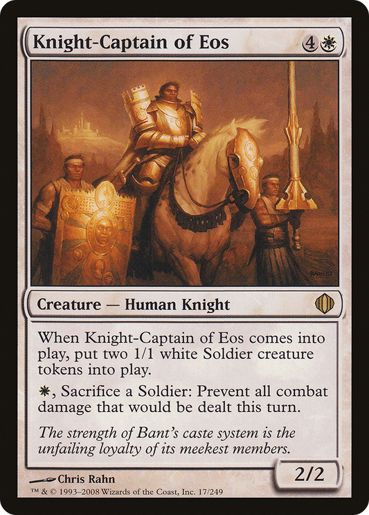Knight-Captain of Eos (ALA-017) (Foil)