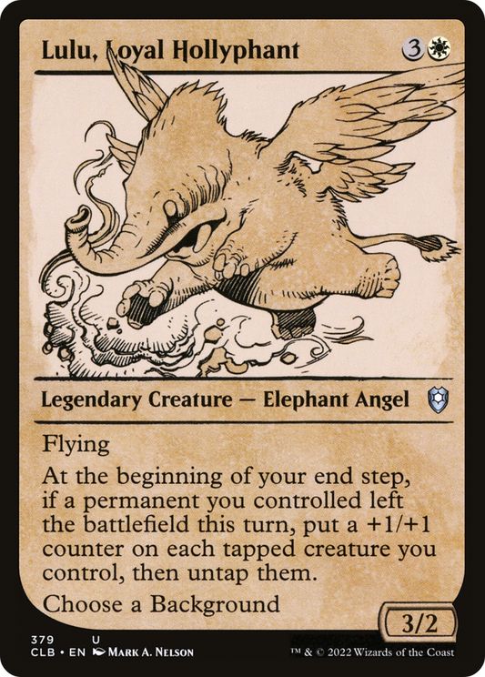 Lulu, Loyal Hollyphant (CLB-379) (Showcase) (Foil)