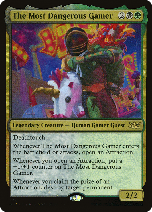 The Most Dangerous Gamer (UNF-460) (Galaxy Foil)