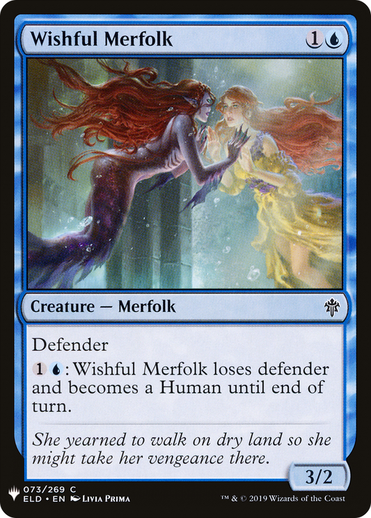 Wishful Merfolk (LIST-ELD-73)