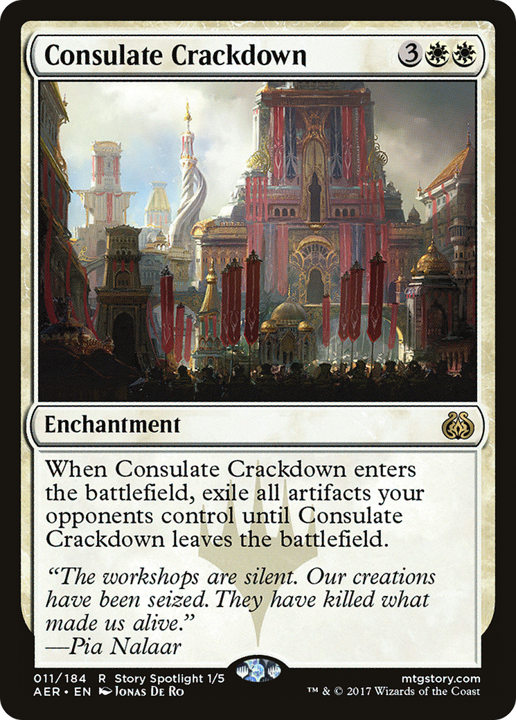 Consulate Crackdown (AER-011) (Foil)