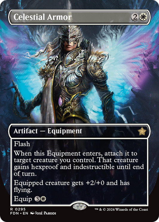 Celestial Armor (FDN-295) (Borderless) (Foil)