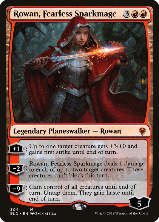 Rowan, Fearless Sparkmage (ELD-304)