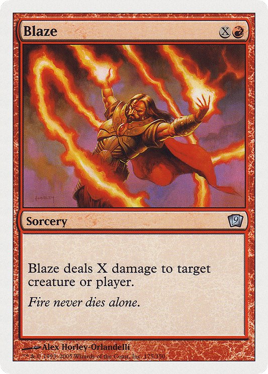 Blaze (9ED-175★) (Foil)