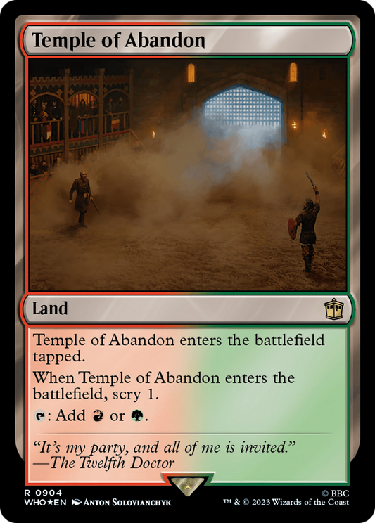 Temple of Abandon (WHO-904) (Surge Foil)