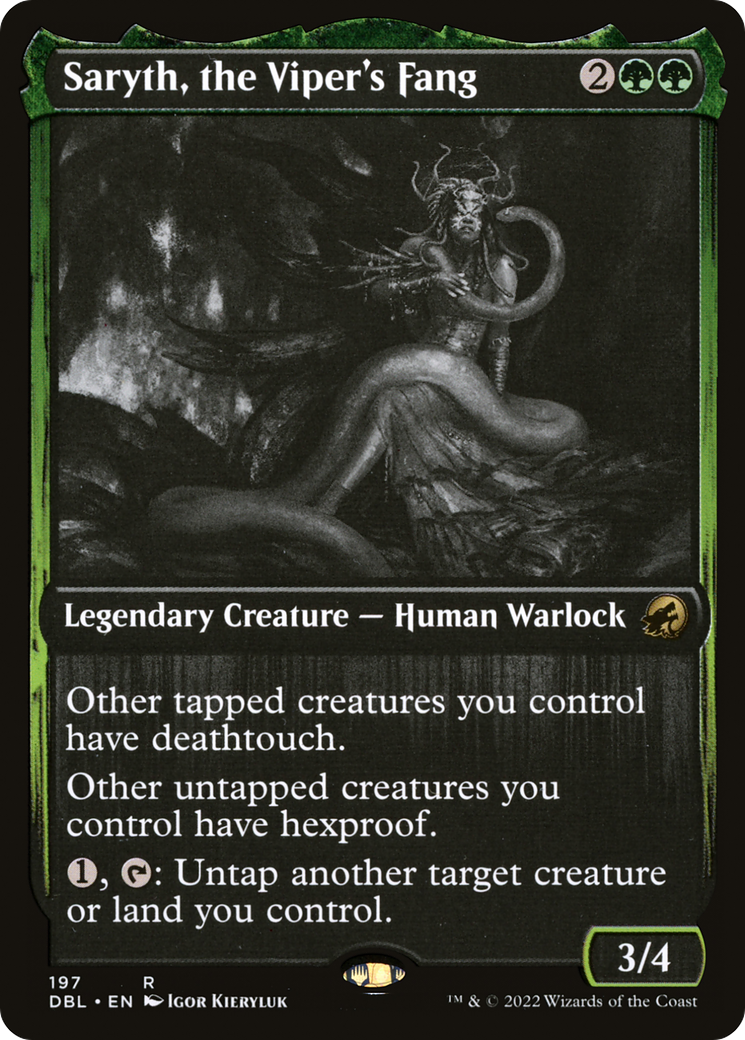 Saryth, the Viper's Fang (DBL-197) (Foil)