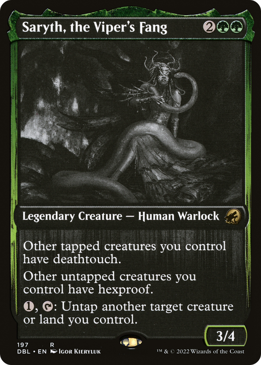 Saryth, the Viper's Fang (DBL-197)