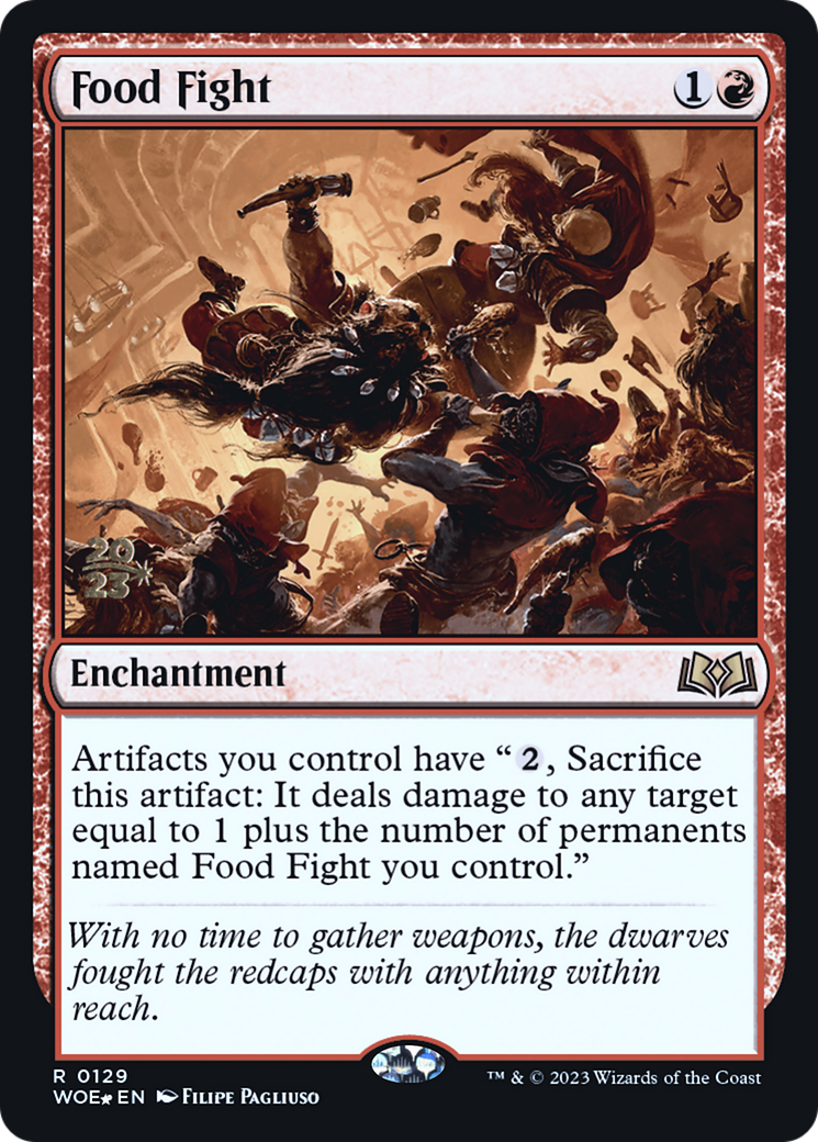 Food Fight (PRE-129S) (Foil)