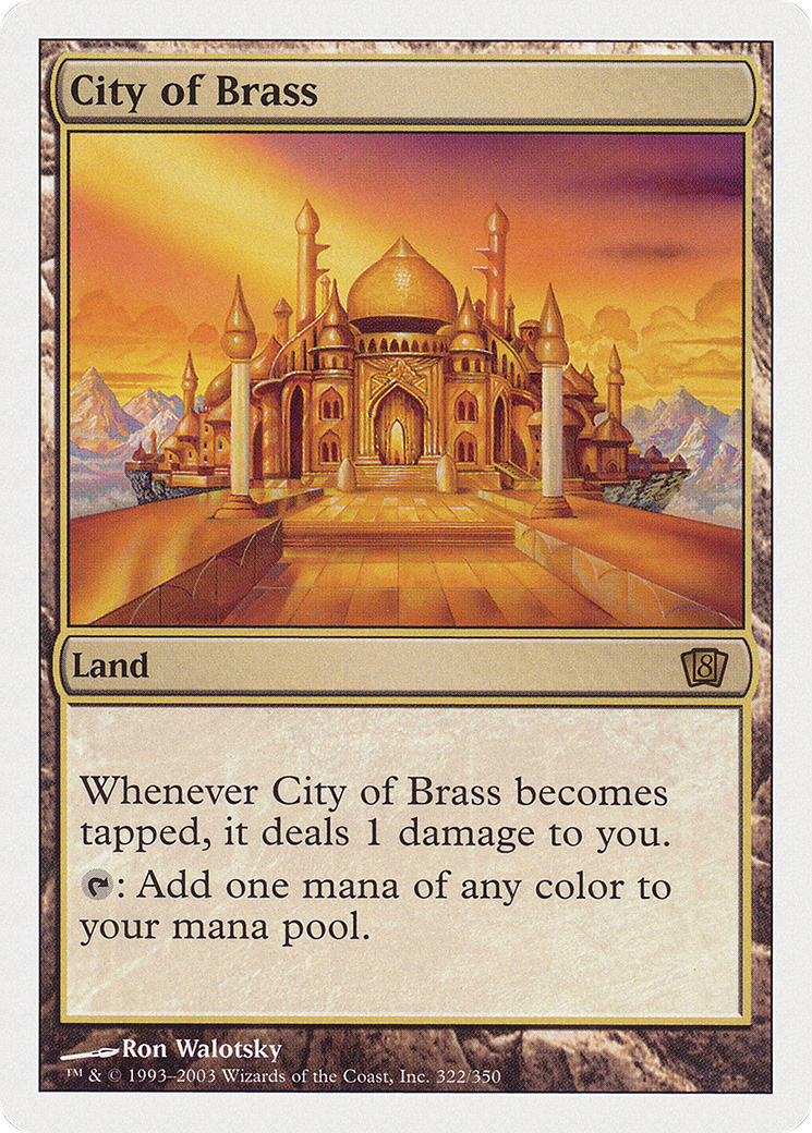 City of Brass (8ED-322) (Foil)