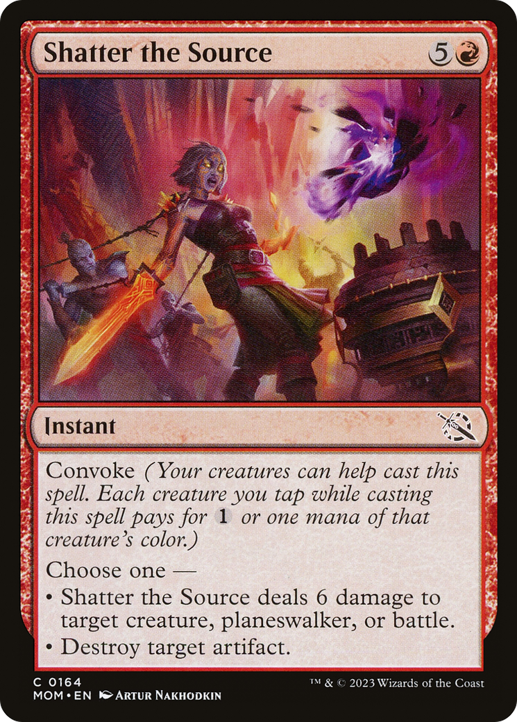 Shatter the Source (MOM-164) (Foil)