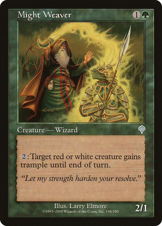 Might Weaver (INV-198) (Foil)