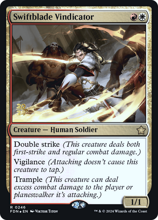 Swiftblade Vindicator (PRE-246S) (Foil)