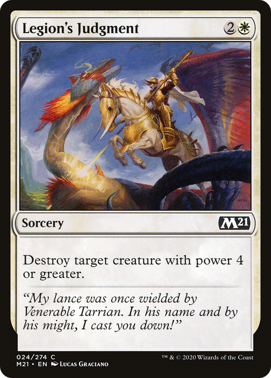 Legion's Judgment (M21-024) (Foil)