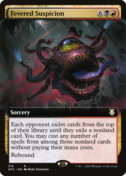 Fevered Suspicion (AFC-316) (Extended Art)