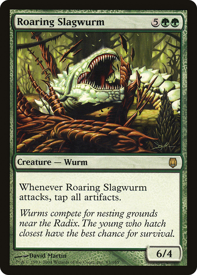 Roaring Slagwurm (DST-083) (Foil)