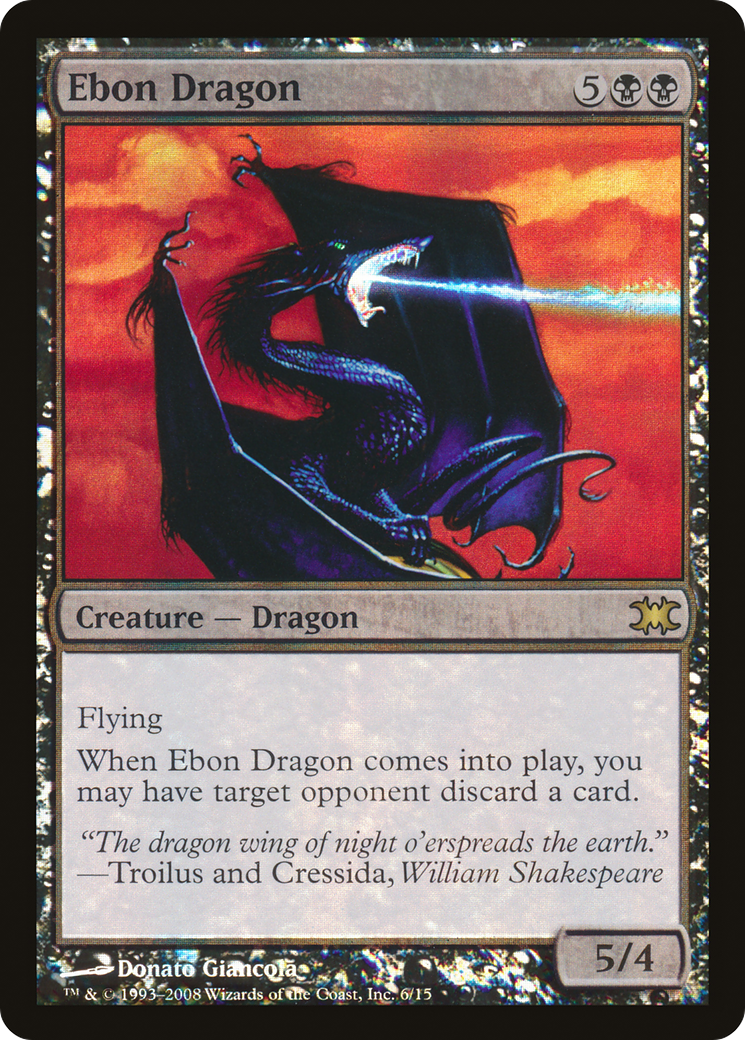 Ebon Dragon (DRB-006) (Foil)