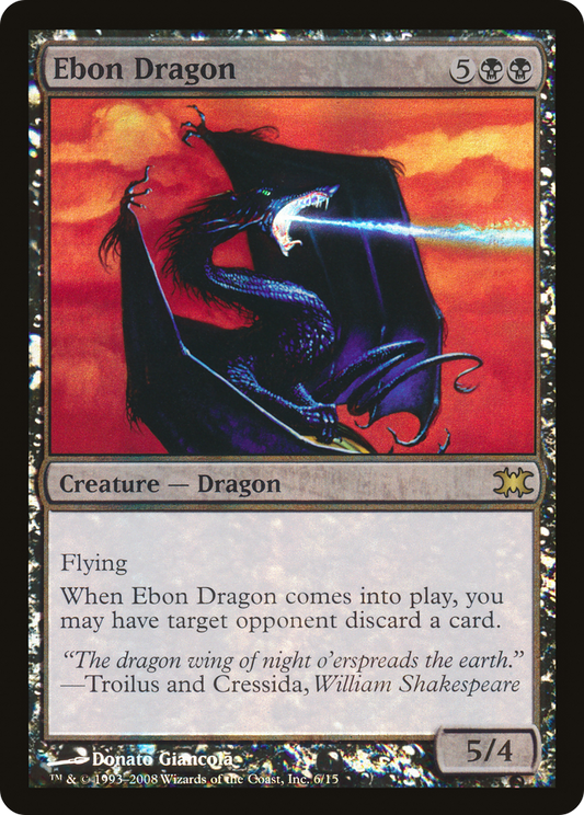 Ebon Dragon (DRB-006) (Foil)