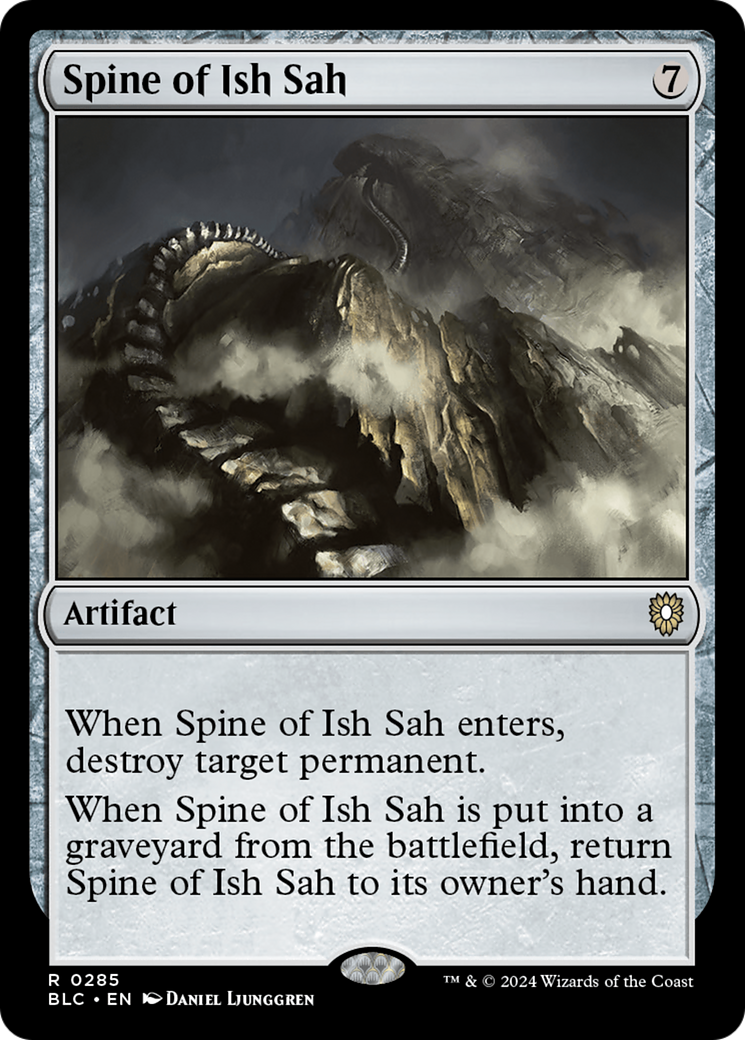 Spine of Ish Sah (BLC-285)