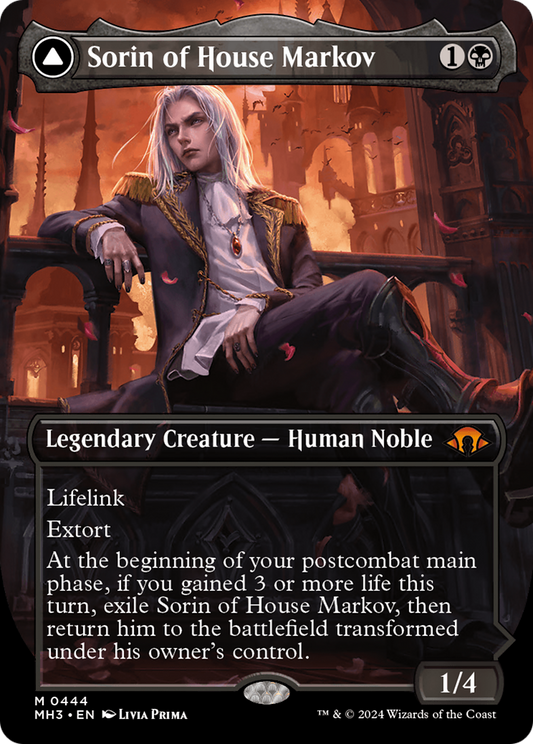 Sorin of House Markov // Sorin, Ravenous Neonate (MH3-444) (Borderless) (Foil)