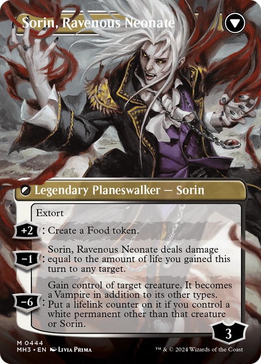 Sorin of House Markov // Sorin, Ravenous Neonate (MH3-444) (Borderless) (Foil)
