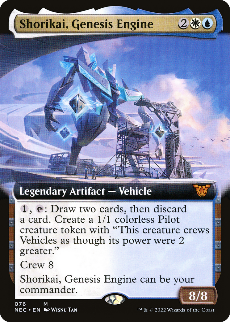 Shorikai, Genesis Engine (NEC-076) (Extended Art)