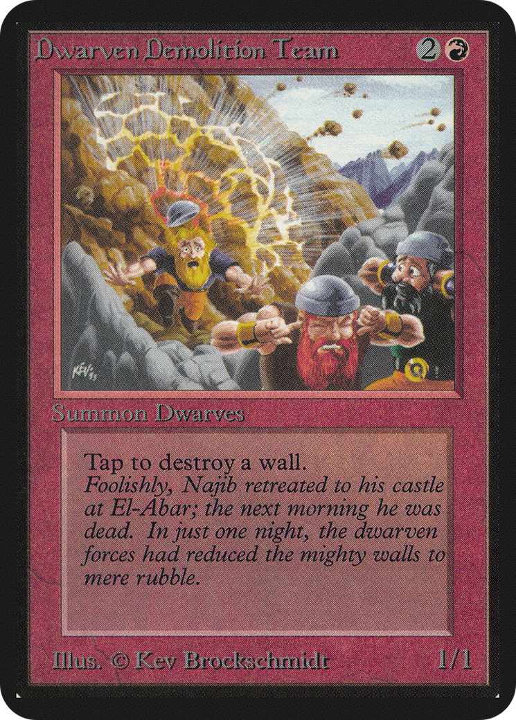 Dwarven Demolition Team (LEA-142)