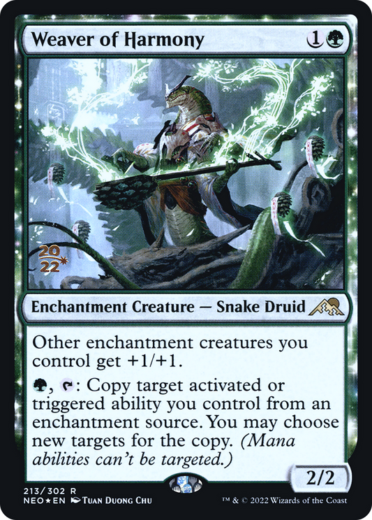 Weaver of Harmony (PRE-213S) (Foil)